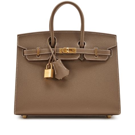 Hermes Birkin 25 Gold Hardware 